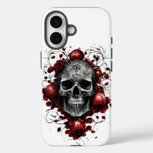 Coques iPhone 16 Requiem floral sur mobile