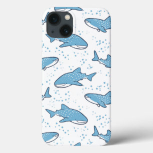 iPhone 13 Coque Requin de baleine étoilé (lumière)