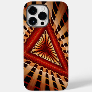 Coque Pour Pour iPhone 14 Pro Max Réseau d'Imaginaires 3D Conception graphique fract
