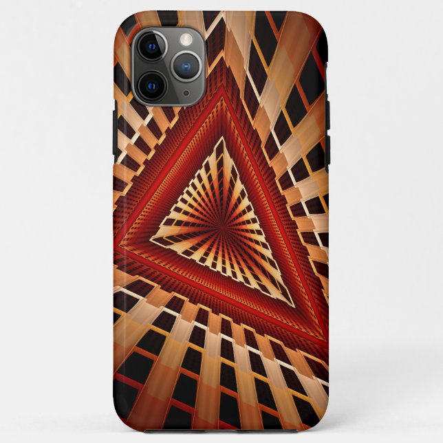 Coques Case-Mate iPhone Réseau d'Imaginaires 3D Conception graphique fract (Dos)