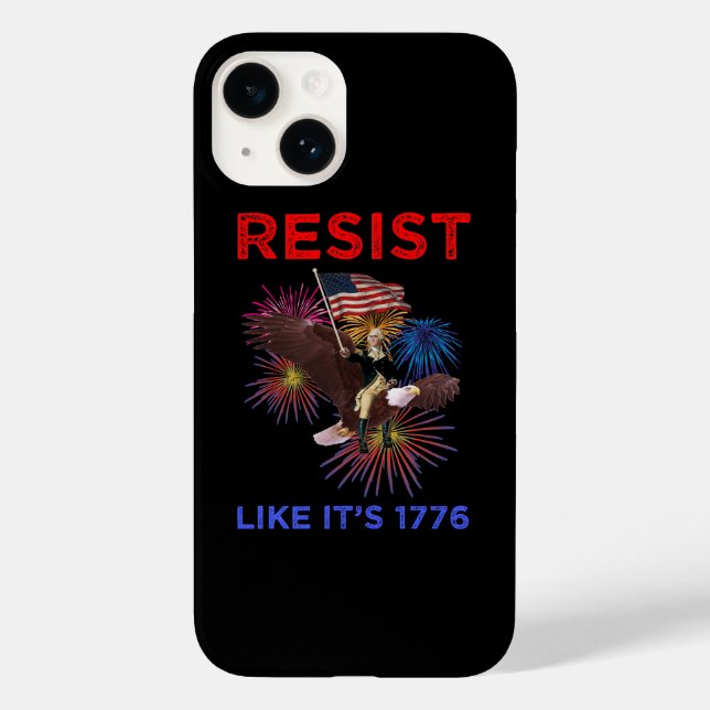 Coques Case-Mate iPhone Resist Like It's 1776 (Verso)
