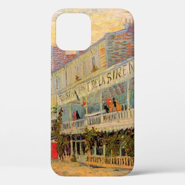 Coques Case-Mate iPhone Restaurant Sirene, Asnières par Vincent van Gogh (Verso)
