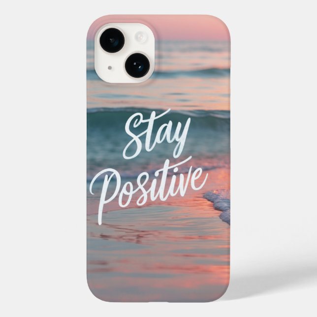 Coques Case-Mate iPhone Rester positif (Verso)