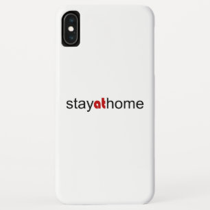 Case-Mate iPhone Case Restez à la maison