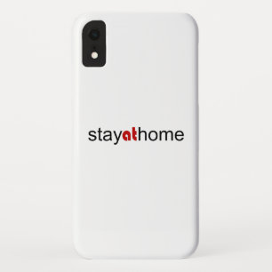 Case-Mate iPhone Case Restez à la maison