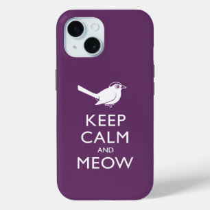 Coque Pour iPhone 15 Restez au calme et à la hauteur