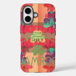 Coques iPhone 16 Restez béni Bonne Saint Patrick Jour Hakuna Matata