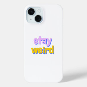 Coque Pour iPhone 15 Restez Bizarres