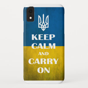Case-Mate iPhone Case Restez calme et continuez votre trident emblème uk