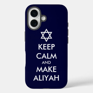 Coques iPhone 16 Restez Calme Et Faites De L'Aliyah