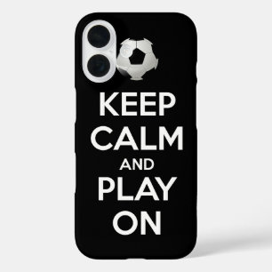 Coques iPhone 16 Restez calme et jouez