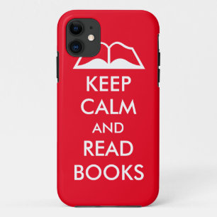 Coques Pour iPhone Restez calme et lisez des livres