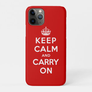 Coque Case-Mate Pour iPhone Restez calme et poursuivez