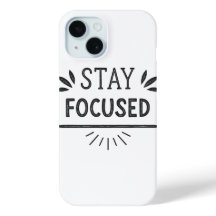 Restez focalisé Motivationnel Minimal Téléphone