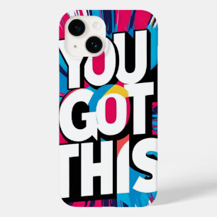 Coque Pour iPhone 14 Restez inspiré - Motivation et mise à niveau