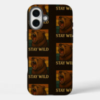 Restez sauvage Graphique animal Vintage pour l'amo