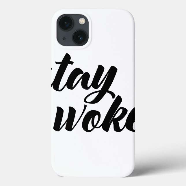 Coques Case-Mate iPhone Restez Woke (Verso)