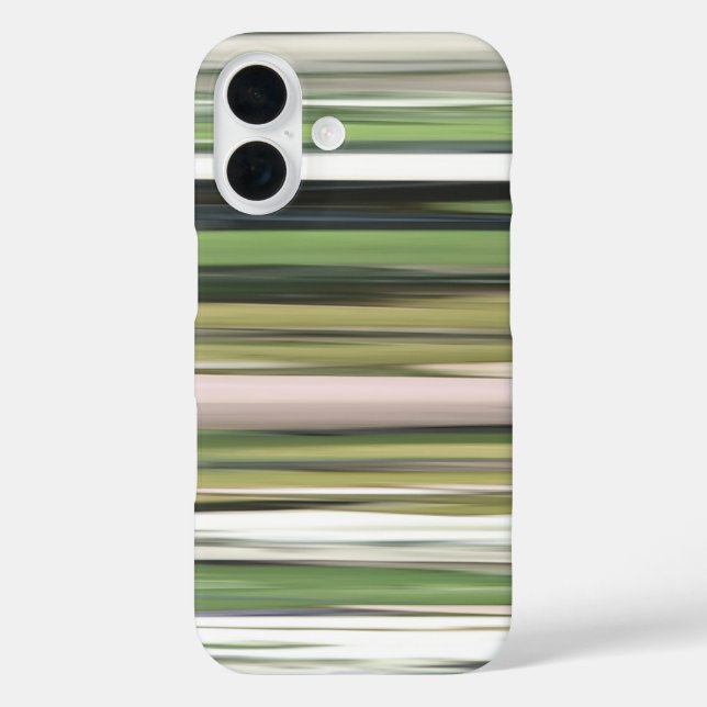 Coques Case-Mate iPhone Résumé #2 : Flou vert olive (Verso)