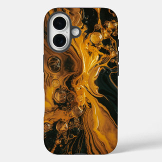 Coques iPhone 16 Résumé Or En Fusion