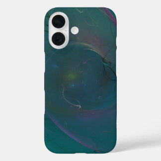 Coques iPhone 16 Résumé sarcelle