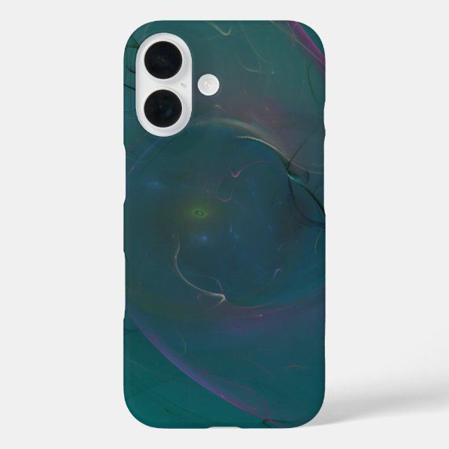 Coques Case-Mate iPhone Résumé sarcelle   (Verso)