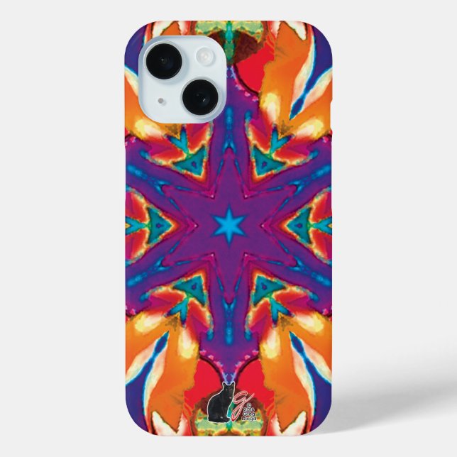 Coques Case-Mate iPhone Reticule Kaleidoscope (Verso)