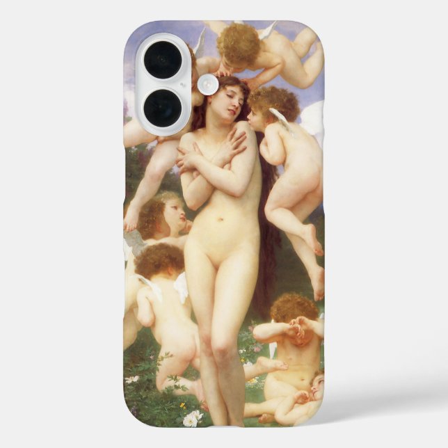 Coques Case-Mate iPhone Retour du printemps (Le Printemps) par Bouguereau (Verso)