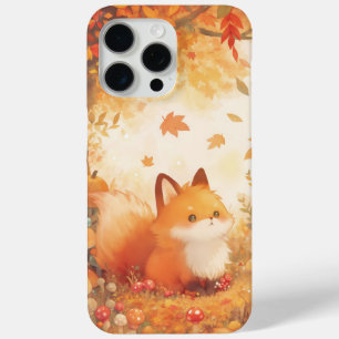 Coque iPhone 15 Pro Max Retraite d'automne du renard