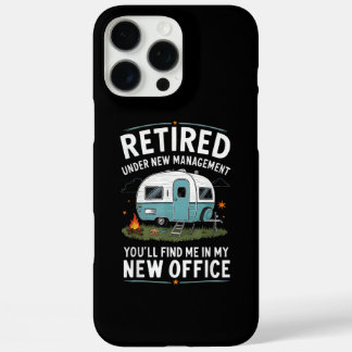 Coques iPhone 16 Pro Max Retraite Retraité Drôle Camionneur Camp Camping