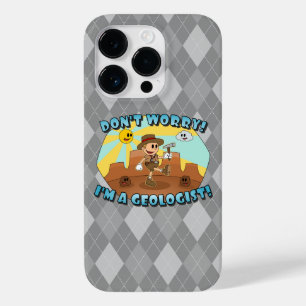 Coque Pour iPhone 14 Pro Retro Cartoon - Ne vous inquiétez pas, je suis géo