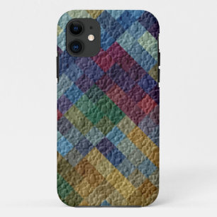 Case-Mate iPhone Case Retro diamant transparent texture graphique murale