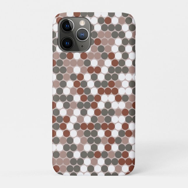 Coques Case-Mate iPhone Retro dots (Dos)
