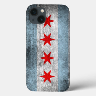 Case-Mate iPhone Case Rétro drapeau affligé de Chicago