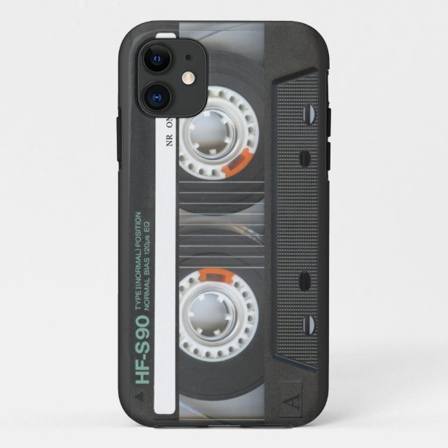 Coques Case-Mate iPhone Rétro enregistreur à cassettes (Dos)
