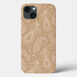 Case-Mate iPhone Case Rétro-feater-pâle-motif