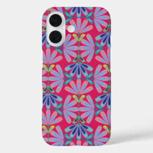 Coques iPhone 16 Retro Floral Series