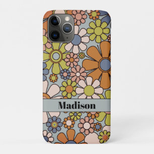 Case-Mate iPhone Case Retro Garden Vintage 60s les années 70 Fleurs Pers