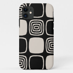 Case-Mate iPhone Case Retro Mid-Century moderne géométrique Abstrait