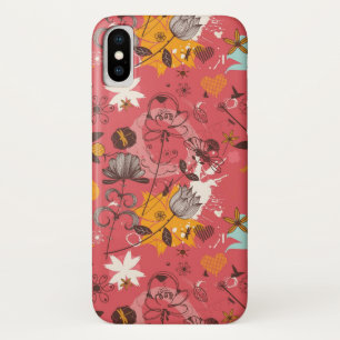 Etui iPhone Case-Mate Rétro motif floral 6