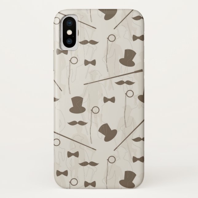 Coques Case-Mate iPhone Rétro motif pour l'homme 2 (Dos)
