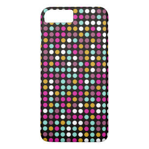 Coques Pour iPhone Rétro Pop Polka Dot Pattern #10