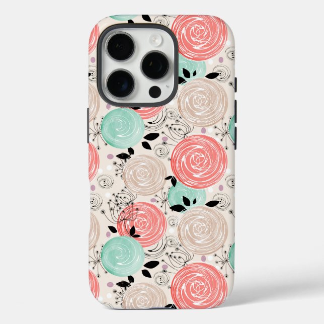 Coques Case-Mate iPhone Rétro, rose (Verso)