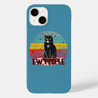 Retro Vintage Chat Noir Ew