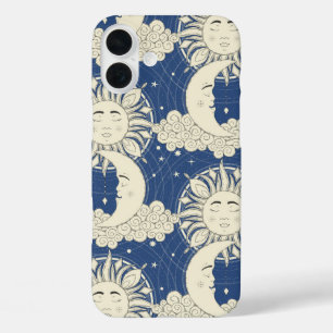 Coques iPhone 16 Plus rêve bohème bleu
