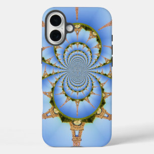 Coques iPhone 16 Plus Rêve Parisien   Tour Eiffel Kaléidoscope Ciel Bleu