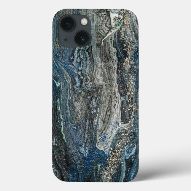 Coques Case-Mate iPhone Rêves de l'Océan'20 peinture abstraite Céramique (Verso)