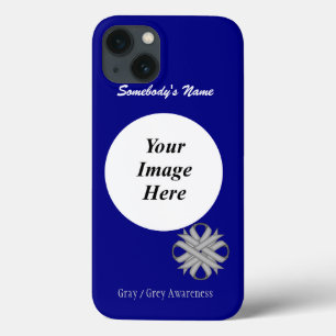 Etui iPhone Case-Mate Ribbon de trèfle gris par Kenneth Yoncich