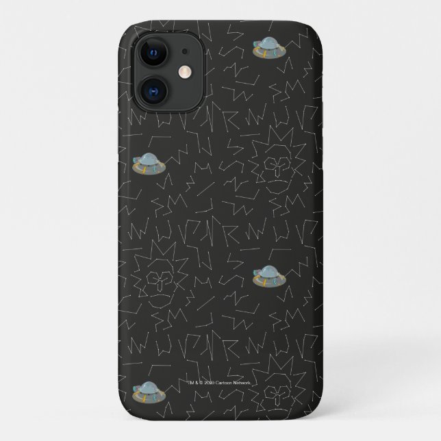 Coques Case-Mate iPhone RICK ET MORTY™| Motif Rick Constellation (Dos)
