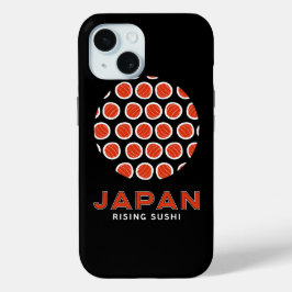 Coque Pour iPhone 15 Rising Sushi
