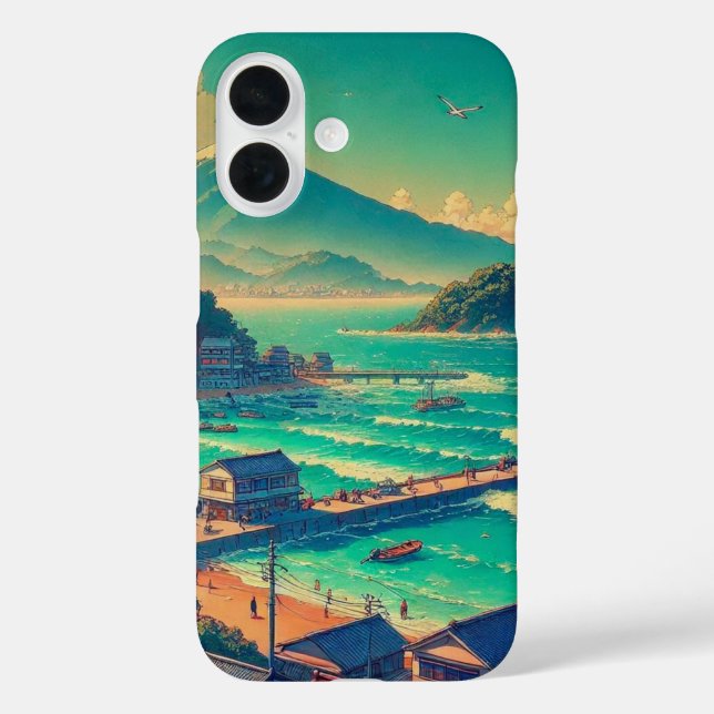 Coques Case-Mate iPhone Rivage serein de Fuji (Verso)